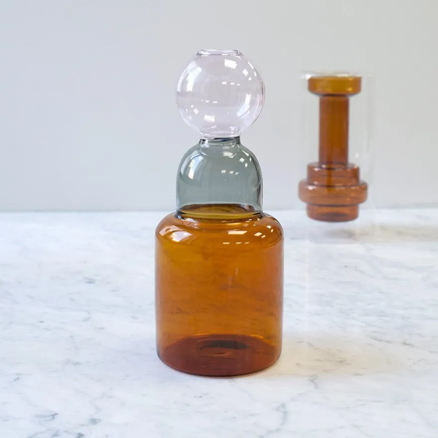 Cristina Oria Jarrones, Floreros Y Maceteros^Florero Cristal 3 Colores