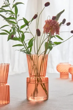 Cristina Oria Jarrones, Floreros Y Maceteros^Florero De Cristal Rosa Grande