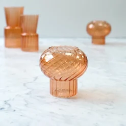 Cristina Oria Jarrones, Floreros Y Maceteros^Florero Redondo Rosa Grande