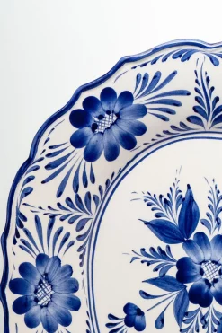 Cristina Oria Fuentes, Ensaladeras Y Cuencos^Fuente Flores Azules