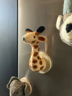 Cristina Oria Minichef^Imán Con Diseño De Cabeza De Animal