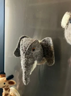 Cristina Oria Minichef^Imán Con Diseño De Cabeza De Animal