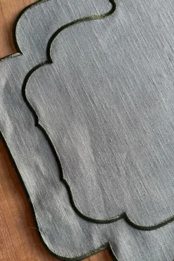 Cristina Oria Manteles Individuales^Individual Impermeable Con Diseño De Blonda