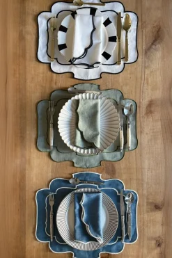 Cristina Oria Manteles Individuales^Individual Impermeable Con Diseño De Blonda