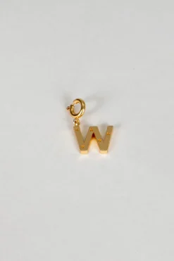 Cristina Oria Joyas Co|Joyas Co^Iniciales Doradas Con Detalle De Estrellas