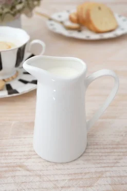 Cristina Oria Jarras Y Botellas^Jarra Cerámica Blanca Pequeña