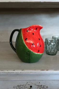 Cristina Oria Jarras Y Botellas^Jarra Con Diseño Sandía