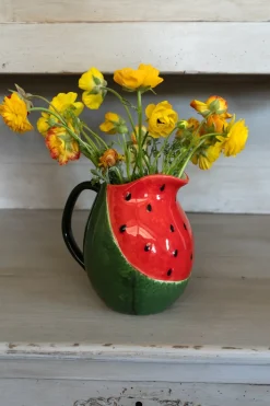 Cristina Oria Jarras Y Botellas^Jarra Con Diseño Sandía