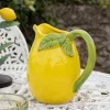 Cristina Oria Jarras Y Botellas^Jarra De Cerámica Con Diseño De Limón