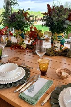 Cristina Oria Piezas Decorativas|Jarrones, Floreros Y Maceteros^Jarrón Busto Diseño Siciliano