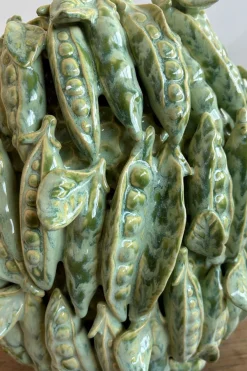 Cristina Oria Jarrones, Floreros Y Maceteros^Jarrón Con Diseño De Guisantes Grande