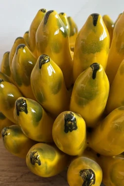 Cristina Oria Jarrones, Floreros Y Maceteros^Jarrón Con Diseño De Plátanos Grande