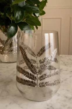 Cristina Oria Jarrones, Floreros Y Maceteros^Jarrón Cristal Hojas Otoño