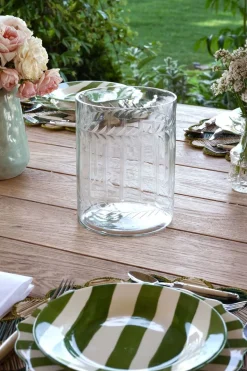 Cristina Oria Jarrones, Floreros Y Maceteros^Jarrón Cristal Tallado