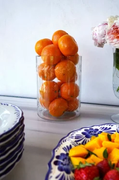 Cristina Oria Jarrones, Floreros Y Maceteros^Jarrón Cristal Tallado