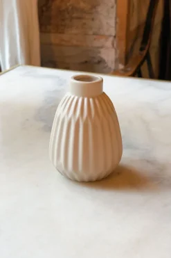 Cristina Oria Jarrones, Floreros Y Maceteros^Jarrón De Porcelana Beige