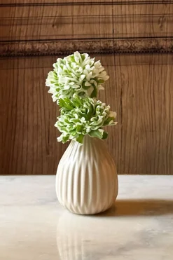 Cristina Oria Jarrones, Floreros Y Maceteros^Jarrón De Porcelana Beige