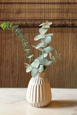 Cristina Oria Jarrones, Floreros Y Maceteros^Jarrón De Porcelana Beige