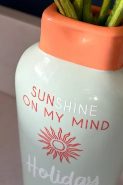 Cristina Oria Jarrones, Floreros Y Maceteros^Jarrón Diseño Crema Solar