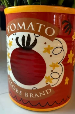 Cristina Oria Jarrones, Floreros Y Maceteros^Jarrón Diseño Lata De Tomate