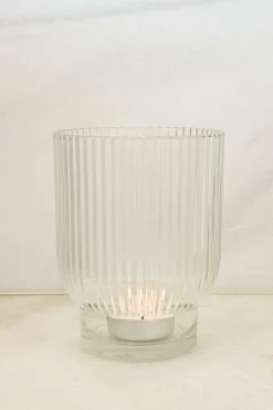 Cristina Oria Candelabros Y Portavelas|Jarrones, Floreros Y Maceteros^Jarrón Mediano De Cristal Alba