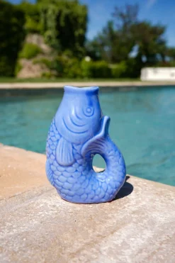 Cristina Oria Piezas Decorativas|Jarrones, Floreros Y Maceteros^Jarrón Pez Azul