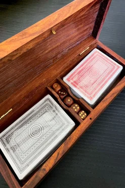 Cristina Oria Juegos De Mesa^Juego De Cartas En Caja De Madera