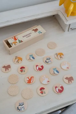 Cristina Oria Minichef^Juego Memory De Madera Para Niños