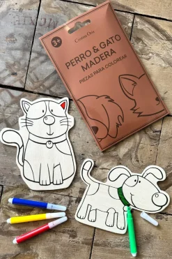 Cristina Oria Minichef^Juguete De Madera Para Colorear