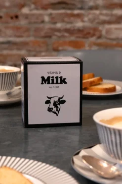 Cristina Oria Accesorios De Mesa^Lechera Brick de Cerámica Blanca CO