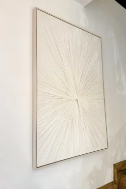 Cristina Oria Cuadros^Lienzo De Yeso Abstracto