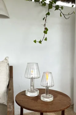 Cristina Oria Candelabros Y Portavelas^Lámpara De Aceite Transparente Pequeña