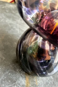 Cristina Oria Lámparas^Lámpara Seta De Vidrio Efecto Degradado Negro