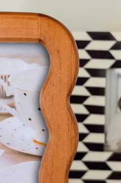 Cristina Oria Marcos De Fotos^Marco De Fotos De Madera De Acacia