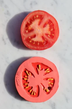 Cristina Oria Minichef^Mordedor Para Bebés Con Diseño De Tomate