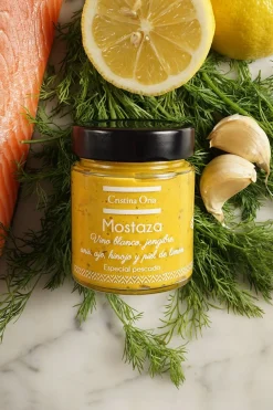 Cristina Oria Despensa^Mostaza Especial Pescados Co