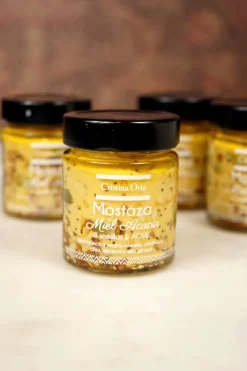 Cristina Oria Despensa^Mostaza Miel Acacia & Semillas & Aove Co