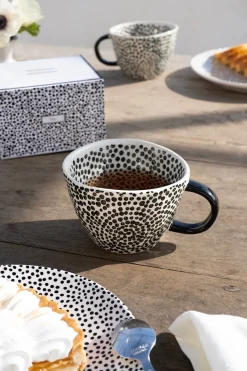 Cristina Oria Tazas Y Teteras^Mug Artesana Puntos Co