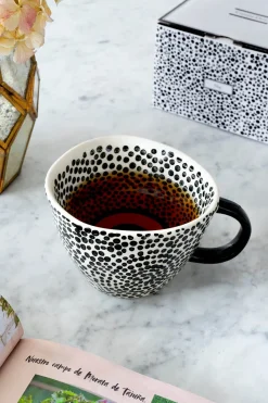Cristina Oria Tazas Y Teteras^Mug Artesana Puntos Co
