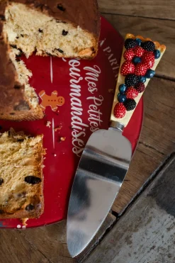 Cristina Oria Cubiertos De Servir|Cubiertos De Postre^Pala De Tarta Con Diseño De Frutos Rojos