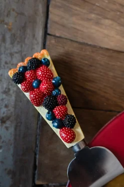 Cristina Oria Cubiertos De Servir|Cubiertos De Postre^Pala De Tarta Con Diseño De Frutos Rojos