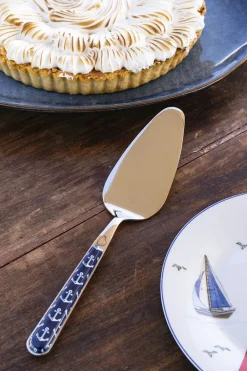 Cristina Oria Cubiertos De Postre^Pala Para Tartas Con Diseño De Anclas