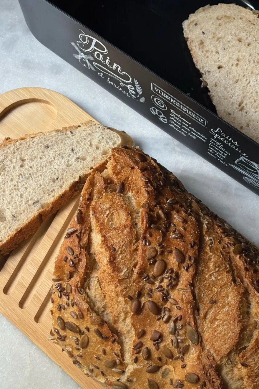 Cristina Oria Cestas Y Bolsas De Pan^Panera Con Tabla Para Cortar