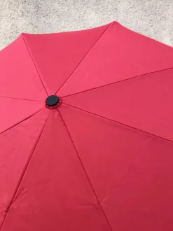 Cristina Oria Paraguas^Paraguas Con Diseño Rojo Y Mango Con Cabeza De Pato