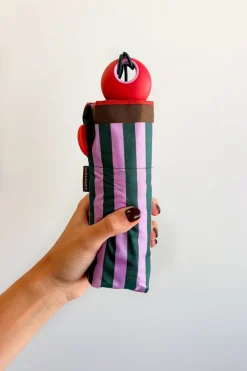 Cristina Oria Paraguas^Paraguas Plegable Con Diseño De Rayas De Colores