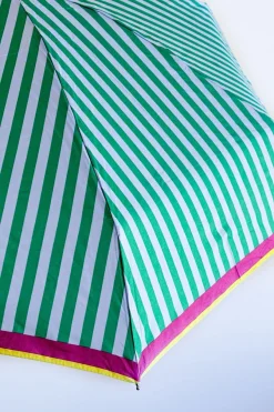 Cristina Oria Paraguas^Paraguas Plegable Con Diseño De Rayas De Colores