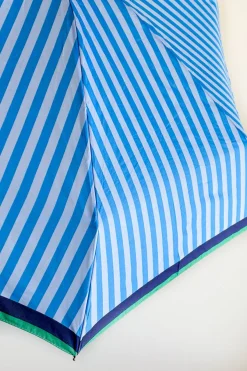 Cristina Oria Paraguas^Paraguas Plegable Con Diseño De Rayas De Colores
