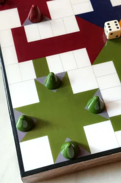 Cristina Oria Juegos De Mesa^Parchís De Resina Con Efecto Laqueado