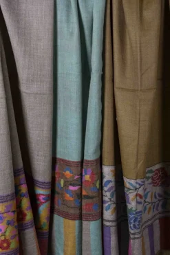 Cristina Oria Bufandas Y Pashminas^Pashmina Con Diseño Multicolor