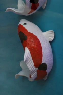 Cristina Oria Piezas Decorativas^Pez Koi De Decoración